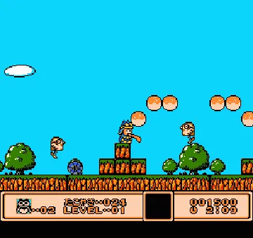 Magical Taruruuto-kun 2 - Mahou Daibouken (Japan) screen shot game playing